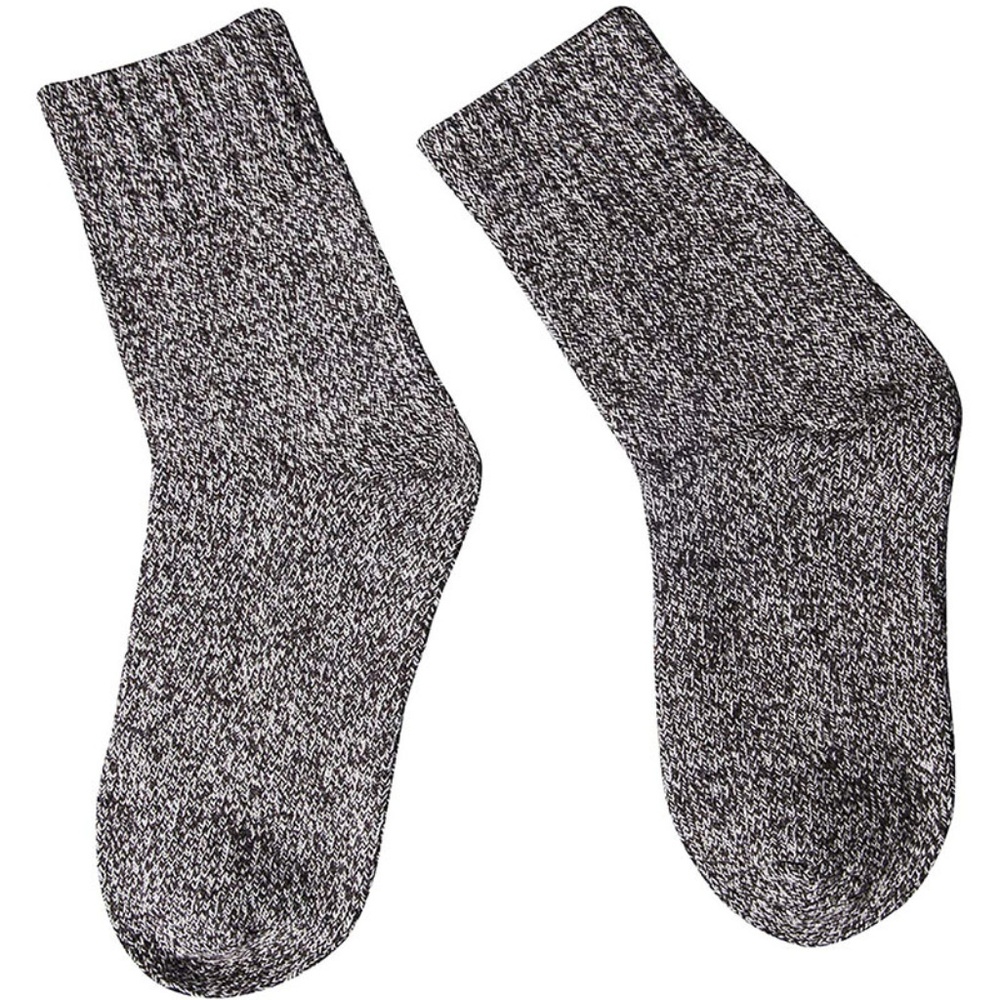5 Pairs Men's Vintage Socks Cony Hair - Picture 3 of 8